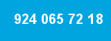 924 065 72 18 924 065 72 18